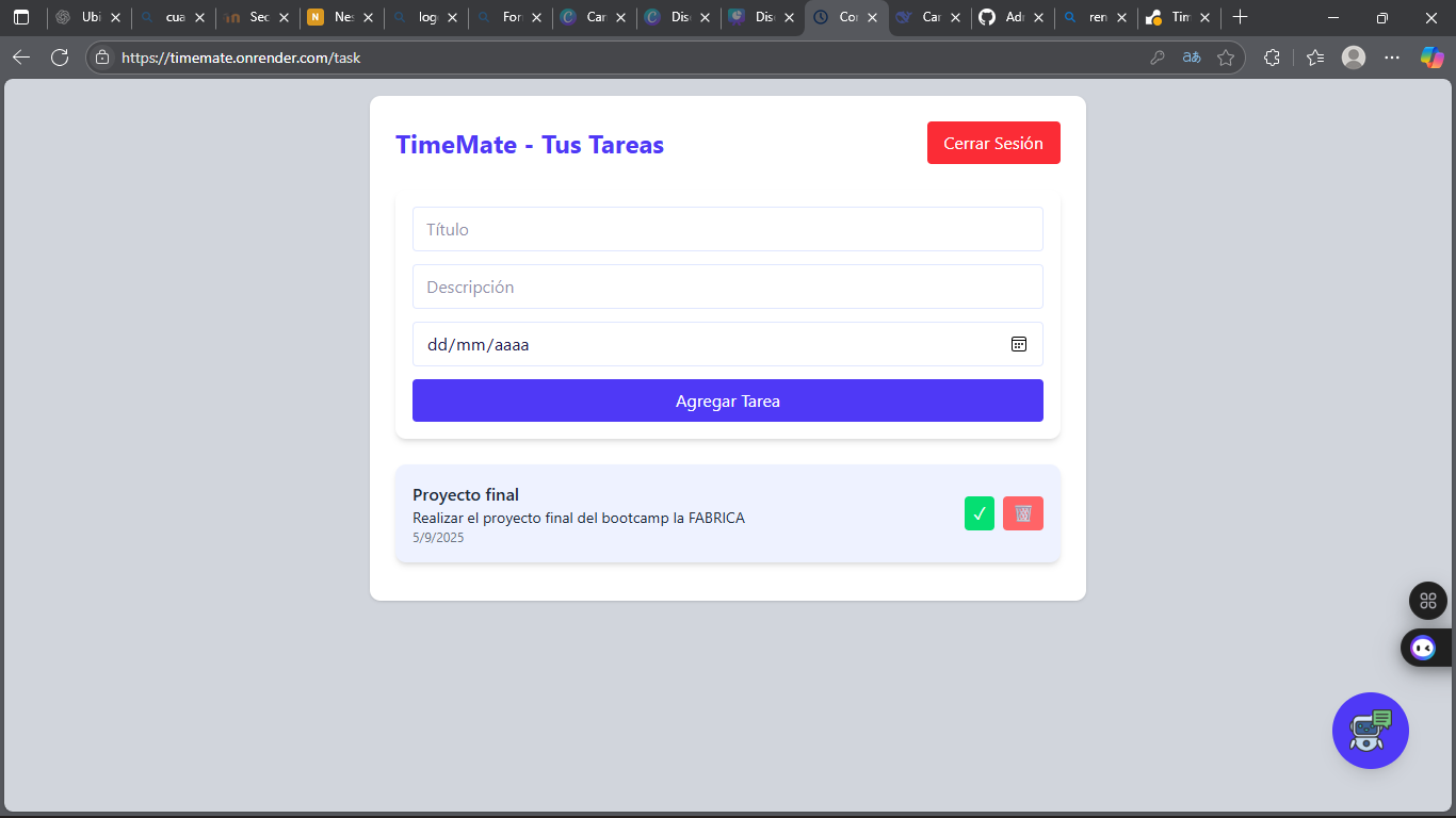 Pagina principal del proyecto